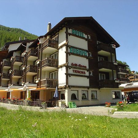 Hotel Europa Saas Fee Eksteriør billede