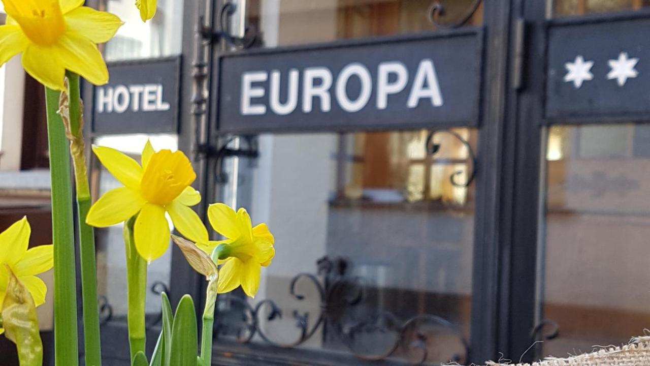 Hotel Europa Saas Fee Eksteriør billede